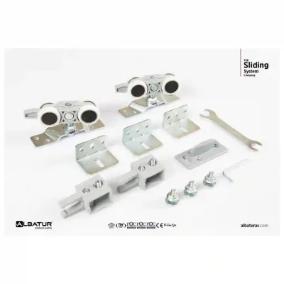 Albatur 120kg Ayarlı Sürme Kapı Sistemi Rulmanlı Frensiz - Ray Hariçtir (9700) - Albatur (1)