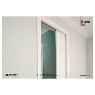 Albatur Çift Yöne Frenli sürme Kapı Sistemi 60kg (120-9010-1410) - Albatur