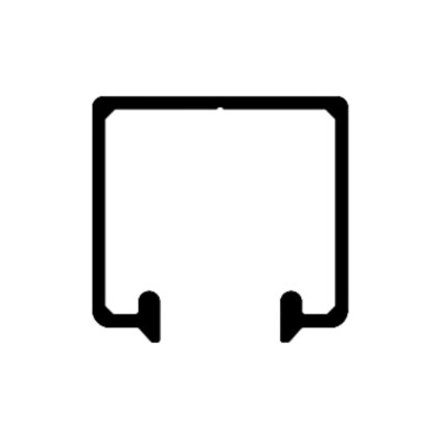 Albatur Wingslide 7441 Alüminyum Üst Ray Profili Mat Eloksal (150-7445-1410-1000) - Albatur