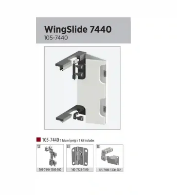 Albatur Wingslide 40 Kg Katlanır Gardırop Sistemi (105-7440-1301) - 3