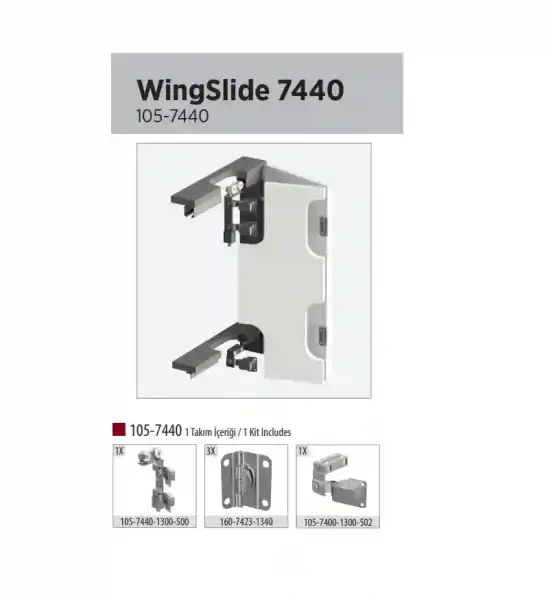 Albatur Wingslide 40 Kg Katlanır Gardırop Sistemi (105-7440-1301) - 3