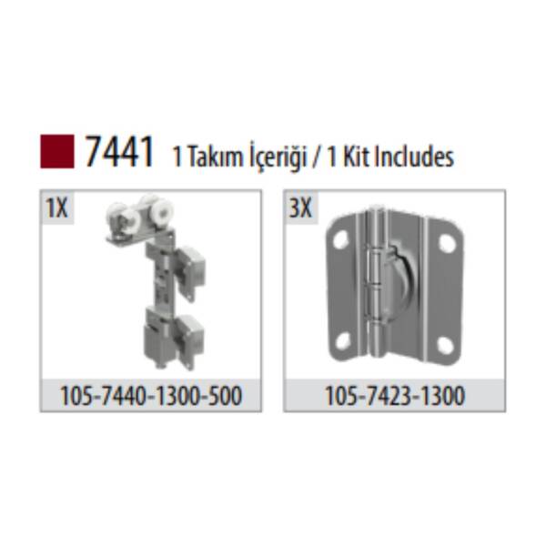 Albatur Wingslide 40 Kg Katlanır Gardırop Sistemi (105-7441-1300) - 3