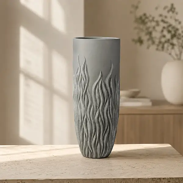 Alev Saksı Eskitme Taş (AK.BKT0120) - 6