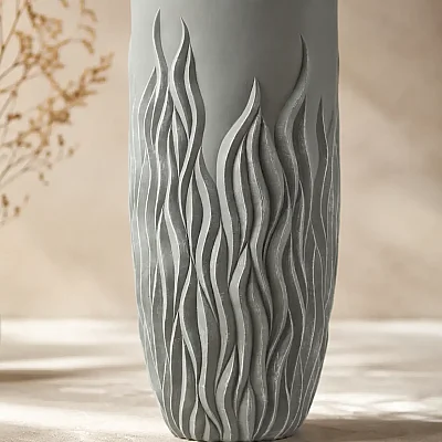 Alev Saksı Eskitme Taş (AK.BKT0120) - 5