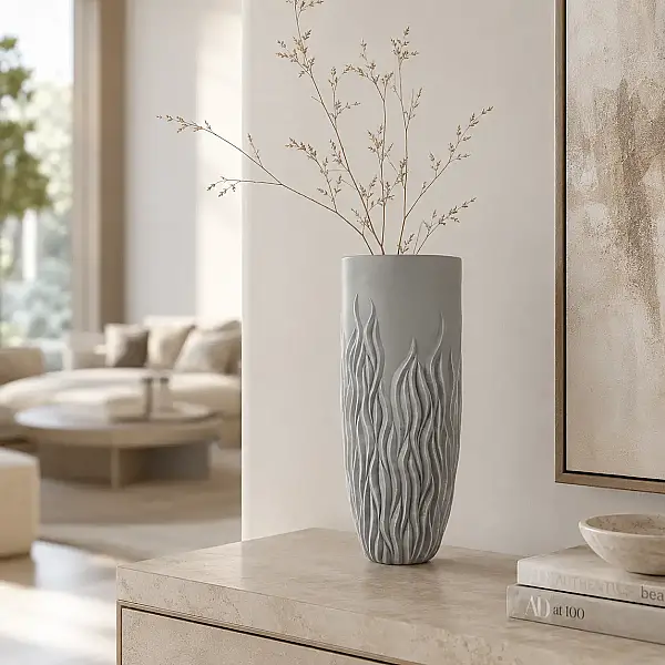 Alev Saksı Eskitme Taş (AK.BKT0120) - 7