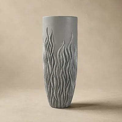 Alev Saksı Eskitme Taş (AK.BKT0120) - 3