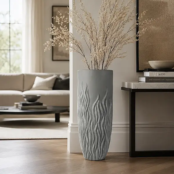 Alev Saksı Eskitme Taş (AK.BKT0120) - 12