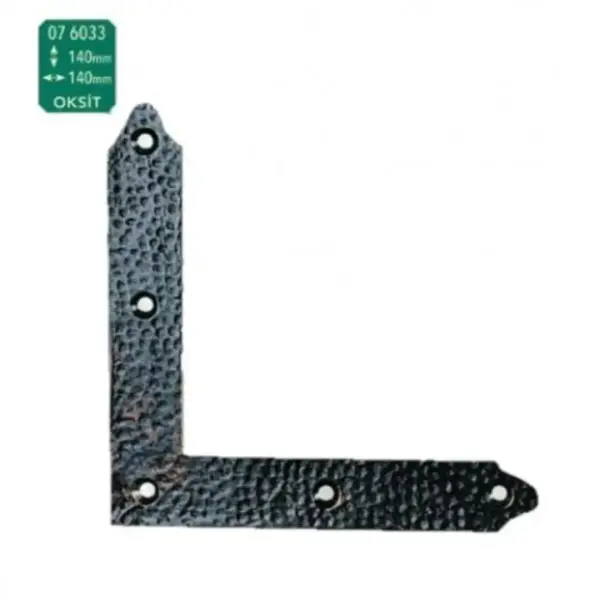 Antik Bronze Gönye 14*14cm Oksit (07-6033O) - 1