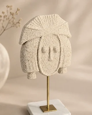 Antik Kraliçe Büst 12*20,5*42 cm (AK.ID0057) - Vitale (1)