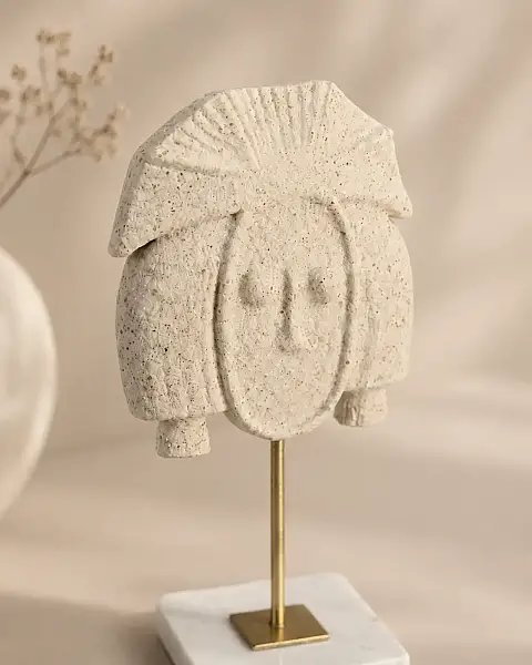 Antik Kraliçe Büst 12*20,5*42 cm (AK.ID0057) - 2