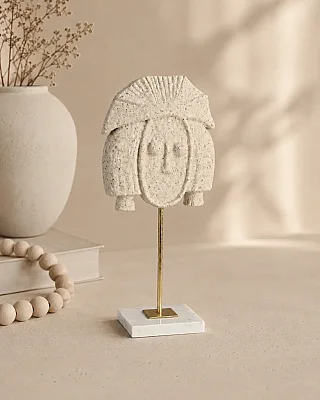 Antik Kraliçe Büst 12*20,5*42 cm (AK.ID0057) - 3