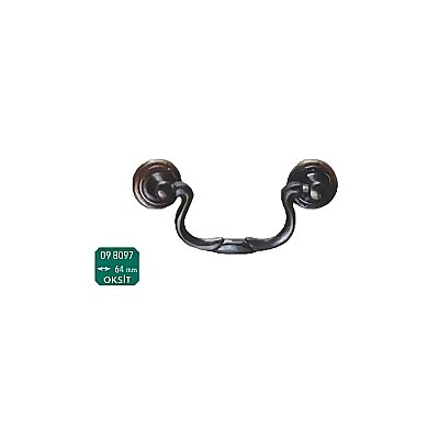 Antik Bronze Sallantı Kulp Oksit (09-8097O) - Antik Bronze (1)