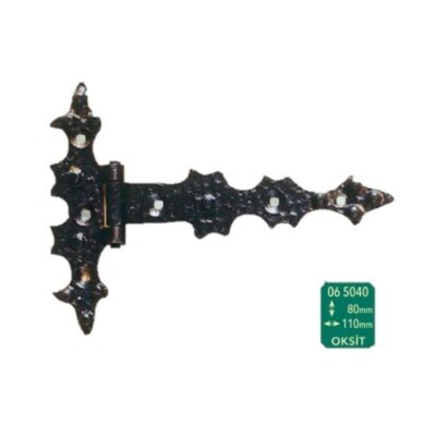 Antik Bronze Sivri Kuyruklu Menteşe Oksit Renk (06-5040O) - Antik Bronze