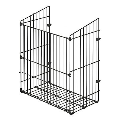 Starax Kapağa Monte Demonte Çamaşır Sepeti Antrasit Renk Modül 30cm (S-8121-A) - Starax (1)