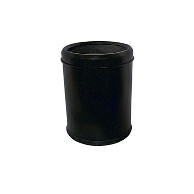 Arı Metal Kapaksız Çöp Kovası Siyah 5 Litre (7653-S) - Arı Metal