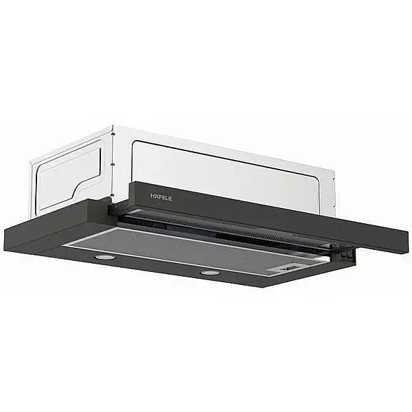 Hafele ASTROL B Davlumbaz 60cm Sürgülü Siyah (533.89.592) - 1