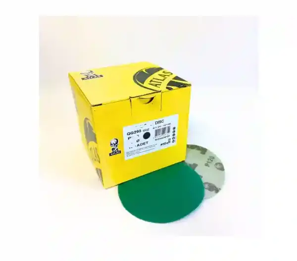 Atlas 115mm 180Kum Yeşil Film Disk Cırt Zımpara QG 293 P180 VL1 (66254438197) - 2