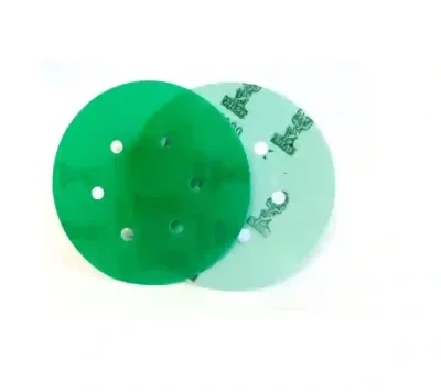 Atlas 150mm 60Kum 6 Delik Yeşil Film Disk Cırtlı Zımpara QG 293 P60 VL1 H6 (66254438331) - 3