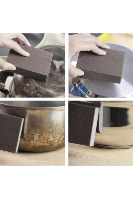 Atlas 98X123X10mm Z120 2 Taraflı Sünger Zımpara 120 Kum Takoz Zımpara (78072753576) - 4