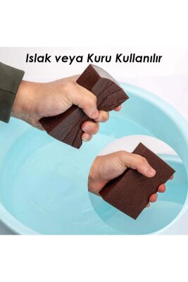 Atlas 98X123X10mm Z120 2 Taraflı Sünger Zımpara 120 Kum Takoz Zımpara (78072753576) - 5