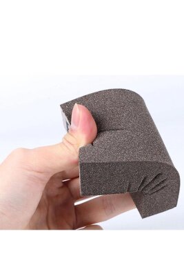 Atlas 98X123X10mm Z120 2 Taraflı Sünger Zımpara 120 Kum Takoz Zımpara (78072753576) - 6