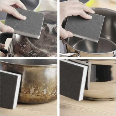 Atlas 98X123X10mm Z120 2 Taraflı Sünger Zımpara 120 Kum Takoz Zımpara (78072753576) - 7