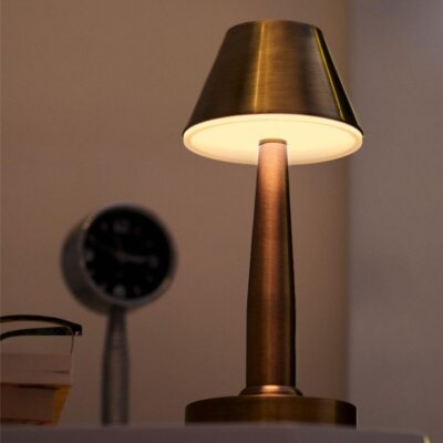 Avonni 64006 Ailesi Siyah Şarjlı Masa Lambası Gold Renk (ML-64006-EL) - 2