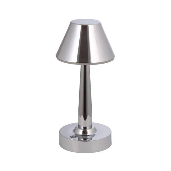 Avonni 64006 Ailesi Siyah Şarjlı Masa Lambası Krom Renk (ML-64006-K) - 1