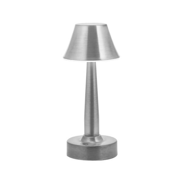 Avonni 64006 Ailesi Siyah Şarjlı Masa Lambası Saten Renk (ML-64006-N) - 1