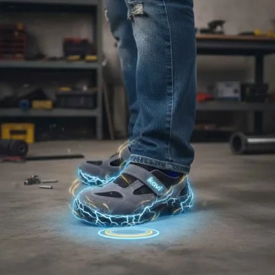 Kavi Çelik Burunlu İş Güvenliği Ayakkabısı 43 Numara (TEKS43) - 1