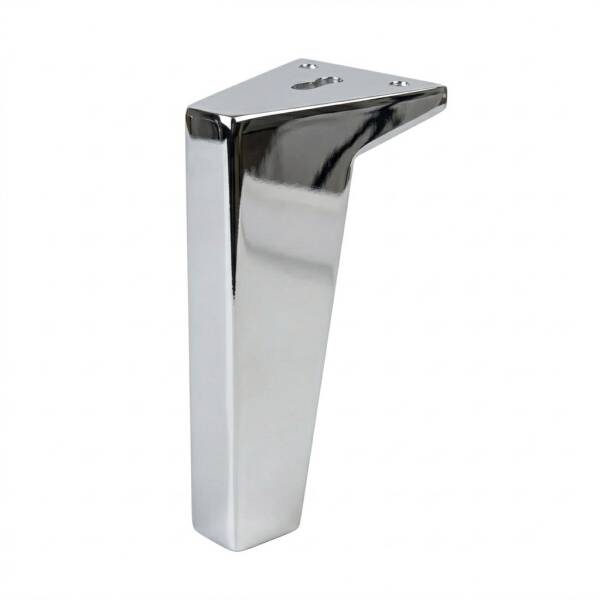 Ayder Vera Ayak 12cm Krom Renk Metal Mobilya Ayağı (Y-1220-12-18) - 1