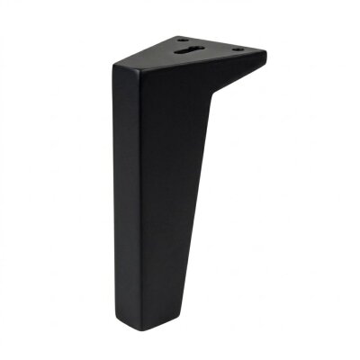 Ayder Vera Ayak 12cm Siyah Renk Metal Mobilya Ayağı (Y-1220-12-02) - Ayder