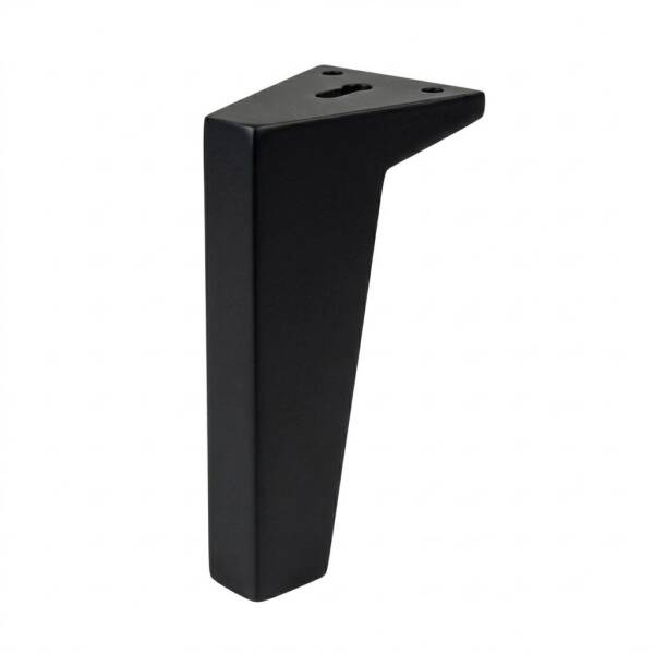 Ayder Vera Ayak 12cm Siyah Renk Metal Mobilya Ayağı (Y-1220-12-02) - 1