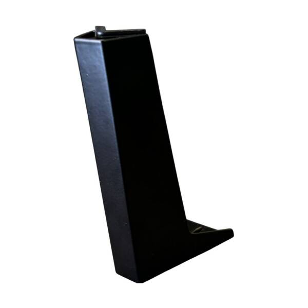 Ayder Vera Ayak 12cm Siyah Renk Metal Mobilya Ayağı (Y-1260-12-02) - 1