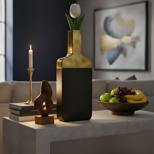 Aydınev Colaro Metal Vazo Küçük 38cm (16289) - 1