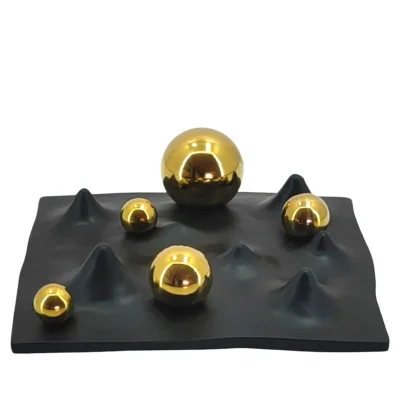 Aydınev Dekor Toplu Obje Altın 29*29 Cm (71516) - Aydınev (1)