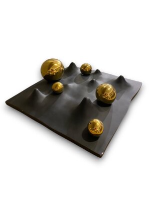 Aydınev Dekor Toplu Obje Altın 29*29 Cm (71516) - Aydınev
