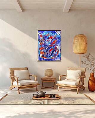 Azure Blaze Tablo - Bur Studio