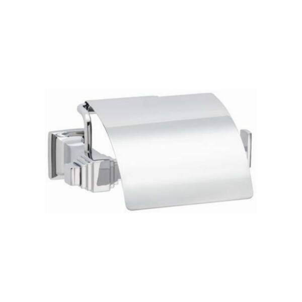 System Kubic Kapaklı Tuvalet Kağıtlığı Krom Renk (BA1005 010 CR) - 1