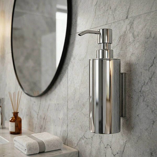 System Duvara Monte Sıvı Sabunluk Krom Renk (BA1016 006 CR) - 1
