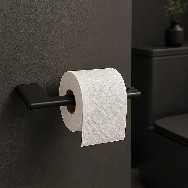 System Slimo Tuvalet Kağıtlığı Siyah Renk (BA1040 002 AL6) - 2