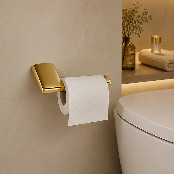 System Slimo Tuvalet Kağıtlığı Gold/Altın Renk (BA1040 002 GL) - 3
