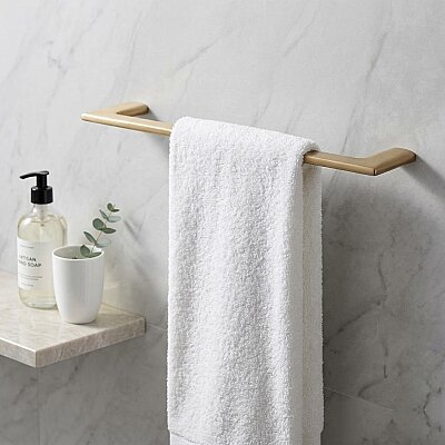 System Slimo 45cm Uzun Havluluk Gold/Altın Renk (BA1040 004 GL) - System Banyo