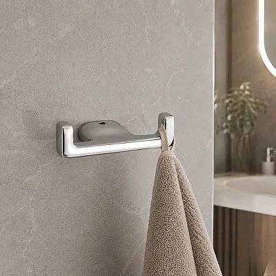 System Slimo İkili Askılık Krom Renk (BA1040 012 CR) - 1