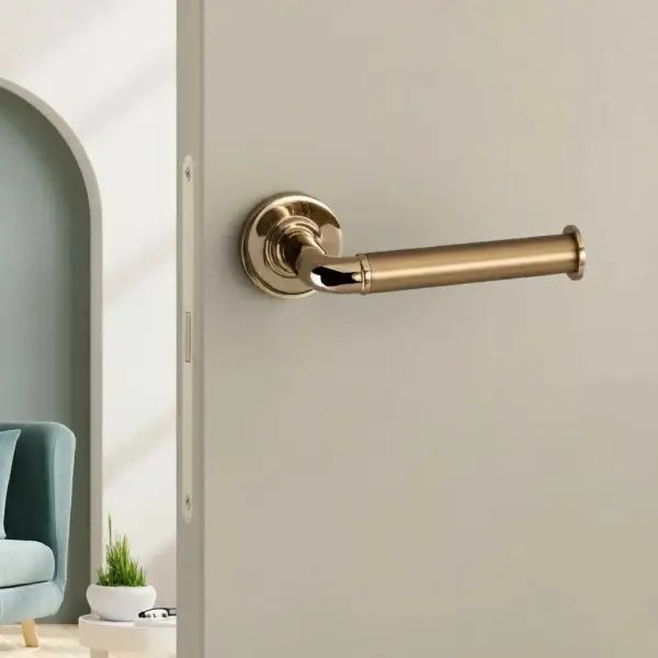 System Nord Tuvalet Kağıtlığı Gold/Gold Branch Renk (BA1041 002 GL-GB) - 1