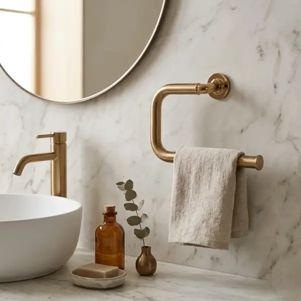 System Nord Halka Havluluk Gold/Gold Branch Renk (BA1041 005 GL-GB) - 1