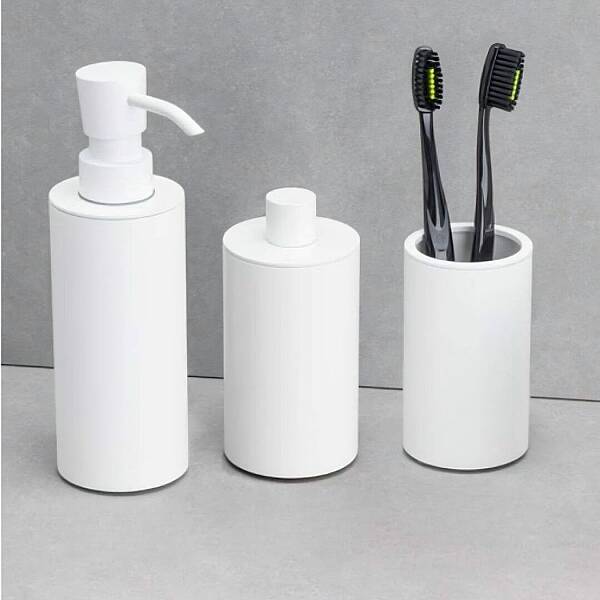 System Tezgah Üstü Sıvı Sabunluk 250 Ml Beyaz Renk (BA2004 506 AL7) - 2