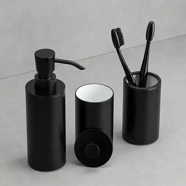 System Tezgah Üstü Diş Fırçalığı Mat Siyah (BA2004 507 AL6) - 3