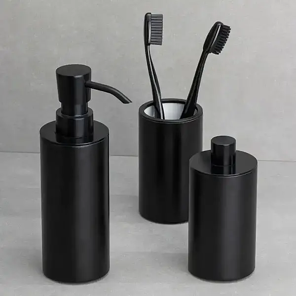 System Tezgah Üstü Diş Fırçalığı Mat Siyah (BA2004 507 AL6) - 4