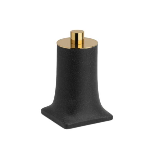 System Tezgah Üstü Pamukluk Siyah/Gold Renk (BA2007 024 R2-GL) - 1